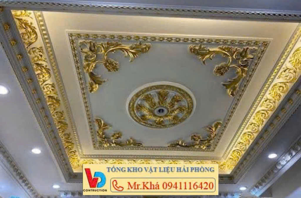 Phào chỉ nhựa PS tại Kiến An Hải Phòng