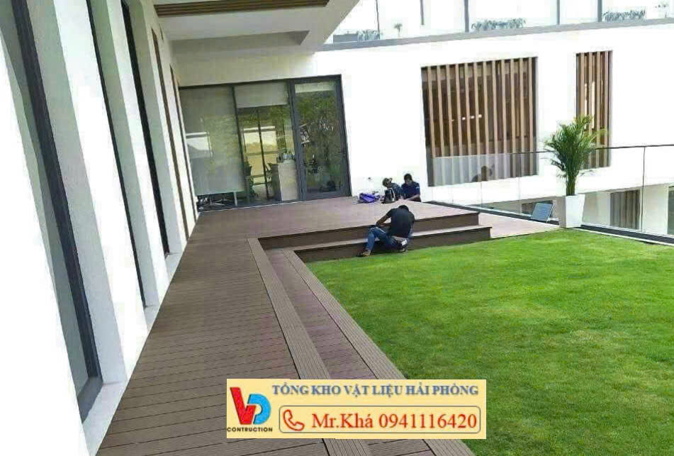 Sàn gỗ nhựa ngoài trời WPC