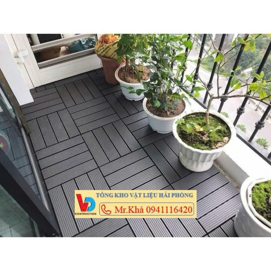 Vỉ Gỗ Nhựa Ngoài Trời